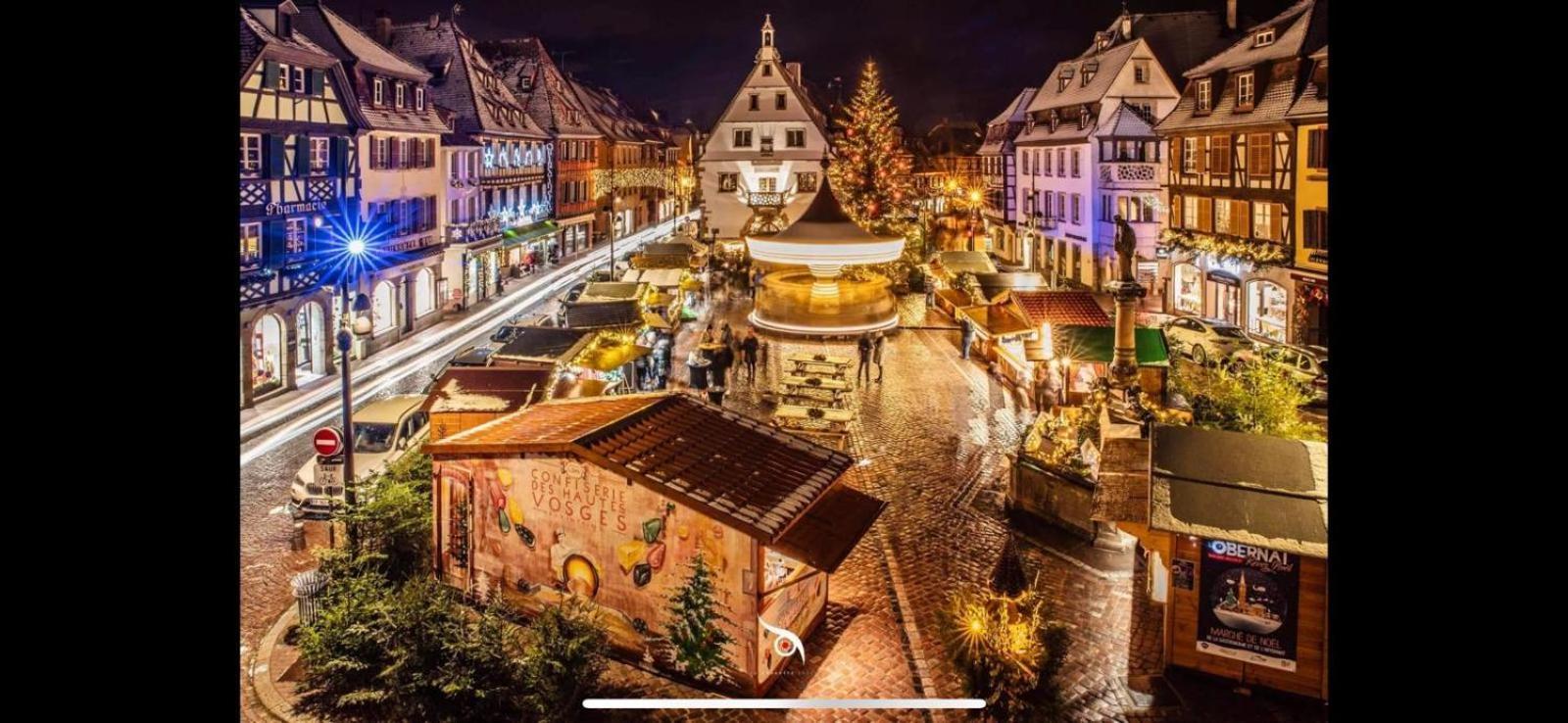 Le Beffroi Appartement Obernai Buitenkant foto