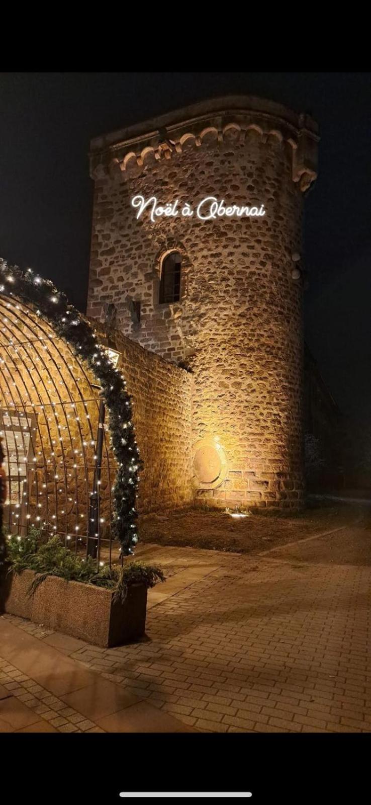 Le Beffroi Appartement Obernai Buitenkant foto